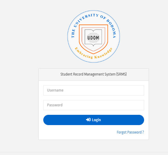 UDOM SR2 login account - Check Results & More
